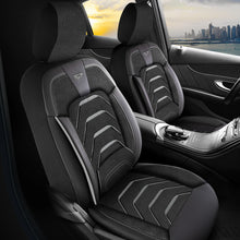 Stoelhoezen Subaru Mini Jumbo 1982-1991 – Bodrum Zwart/Grijs – Jacquard stof met skai leer – Complete interieurset – comfortabele autostoelhoezen – slijtvast – eenvoudig te monteren
