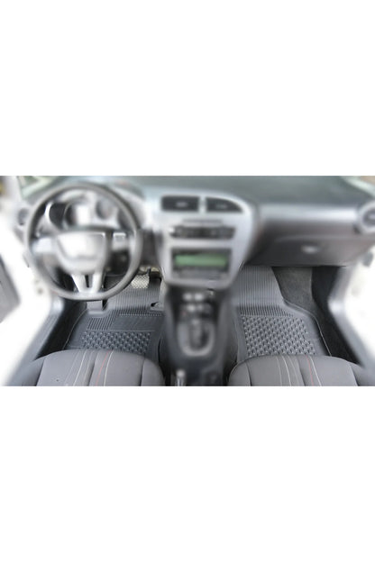 Automatten Seat Toledo 2004-2009 – geurloze TPE rubbermatten – perfect passend – opstaande randen