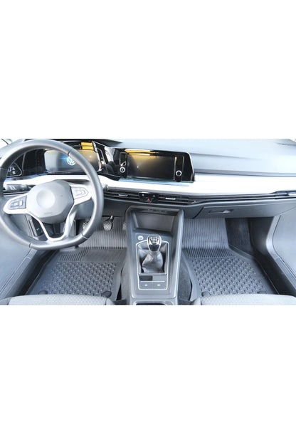 Automatten Audi A3 2012 - heden – geurloze TPE rubbermatten – perfect passend – opstaande randen