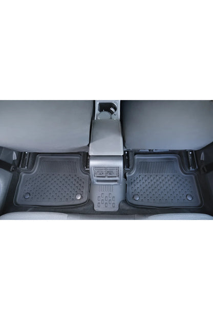 Automatten Seat Leon 2012-2020 – geurloze TPE rubbermatten – perfect passend – opstaande randen