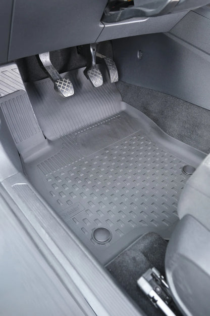 Automatten Seat Leon 2012-2020 – geurloze TPE rubbermatten – perfect passend – opstaande randen